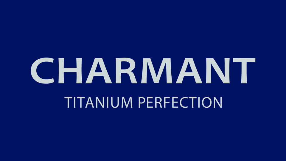 CHARMANT Titanium Perfection eyewear logo