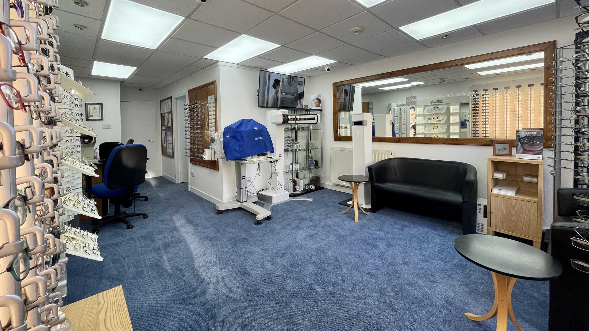 Cliff Williams Independent Optician interior